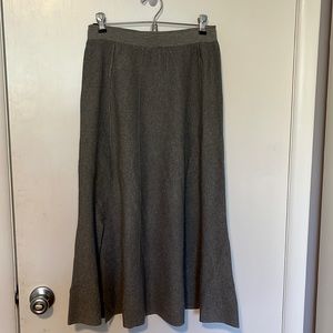 NWT Component midi skirt knit gray